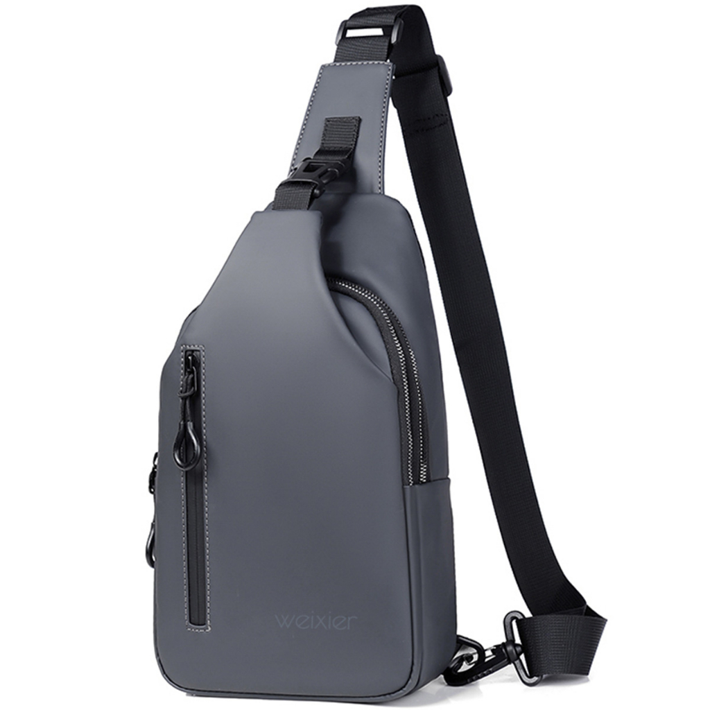 WEIXIER XB301 Tas Selempang Pria Shoulder Bag USB Port Anti Air WK-SBY