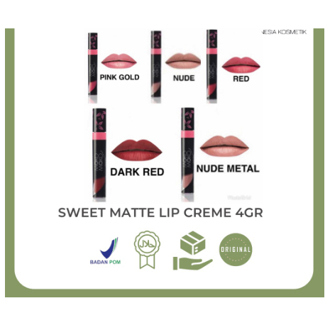 Moko Moko Lip Cream Sweet Matte