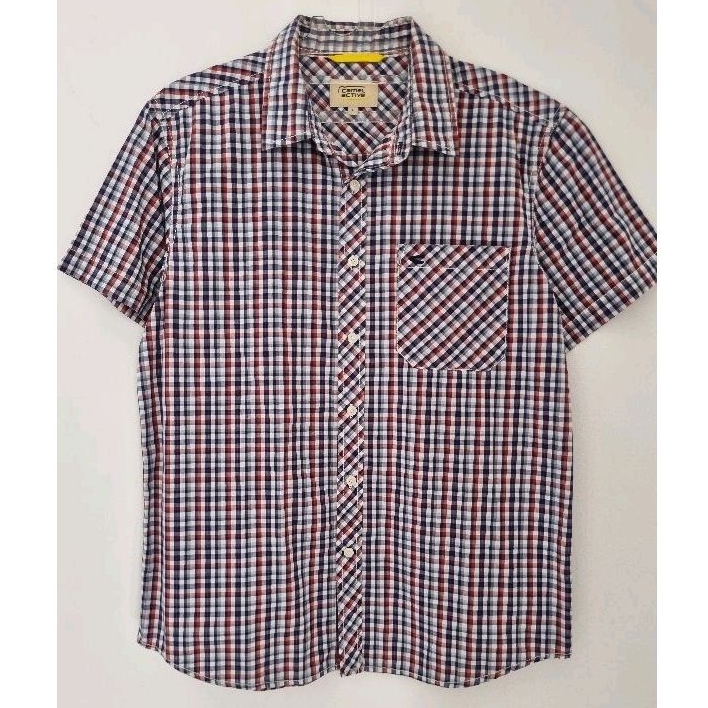 Kemeja Pria Lengan Pendek Camel Active Original/Kemeja Second Preloved