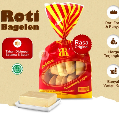 

Obral Roti Kering Bagelen Bandung Raya 1 Dus isi 10 Pack