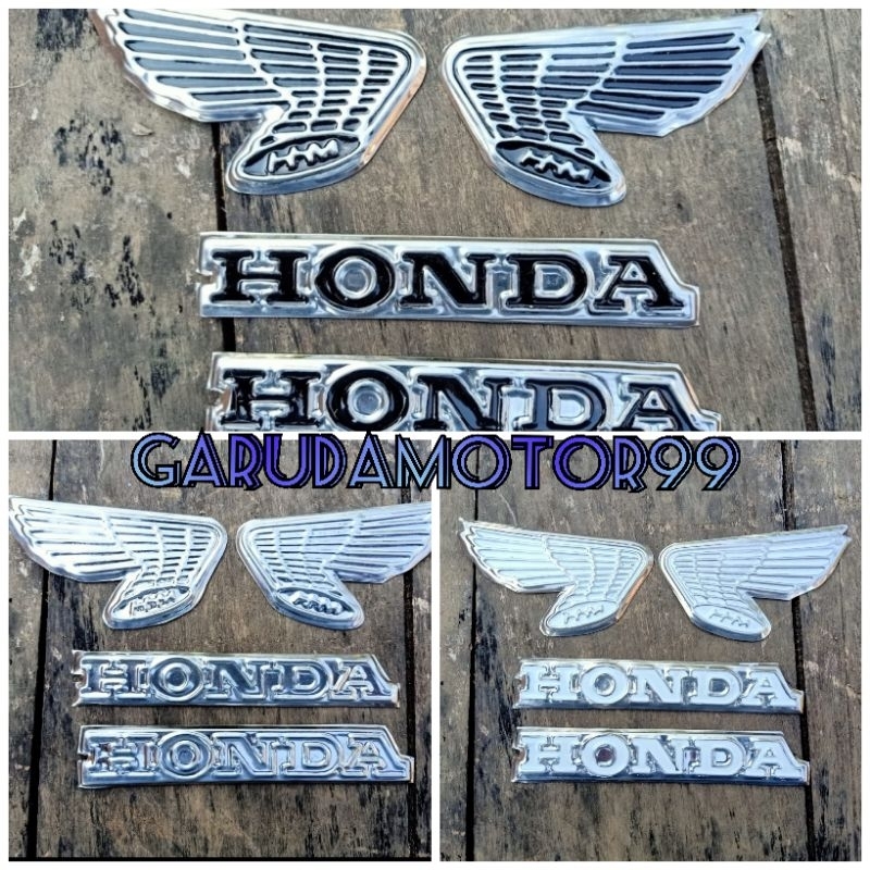 Termurah emblem logo tangki cb glatik bahan plat galvanis anti karat bagus.