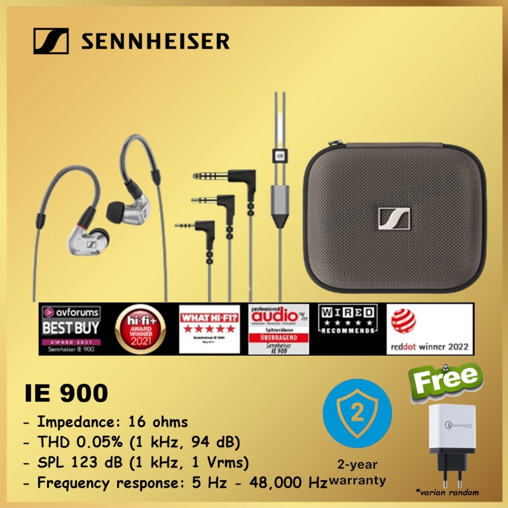 Sennheiser IE 900 IE900 Flagship In-Ear Monitor IEM Earphone