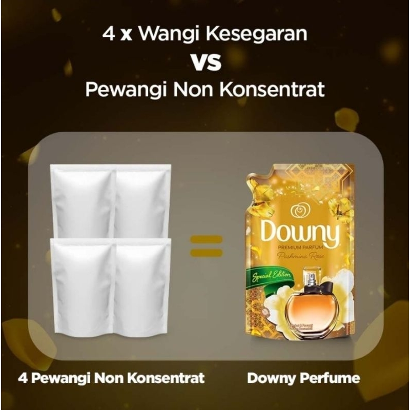 DOWNY PEWANGI DAN PELEMBUT PAKAIAN PARFUM COLLECTION DAN PREMIUM PARFUM 550-680ML / PEWANGI DOWNY / DOWNY UNGU