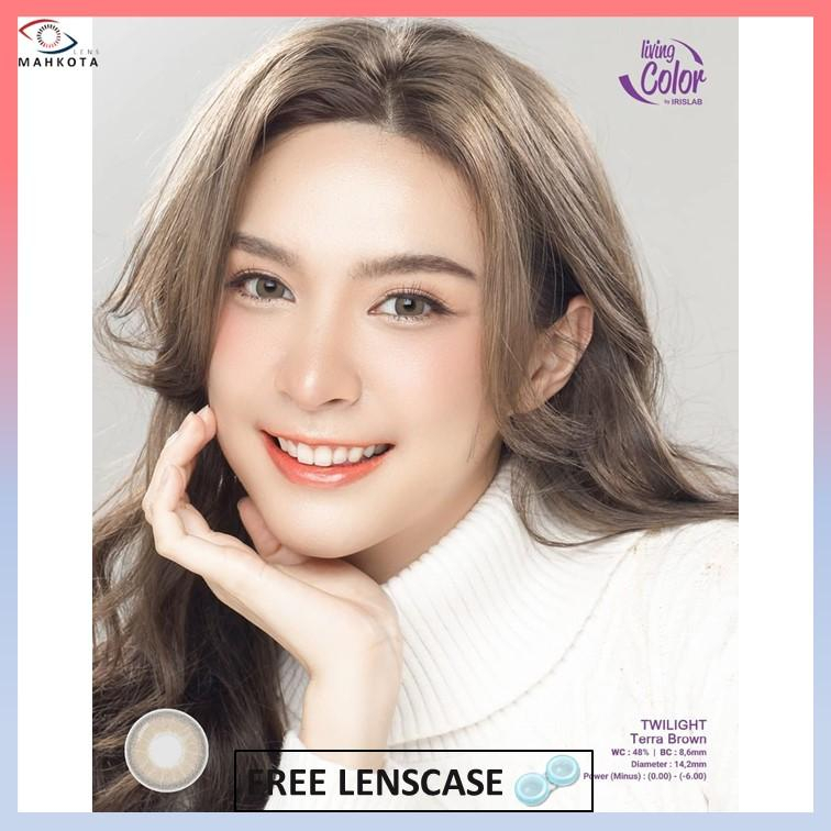 SOFTLENS l TWILIGHT NORMAL MINUS (-0.50 S/D -2.50) BY IRISLAB / DIA 14.2MM / FREE LENSCASE / Softlen Soflen Soflens