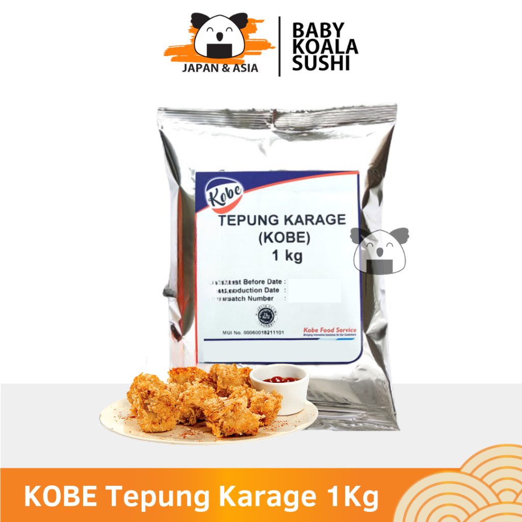 KOBE Tepung Goreng Karage Ala Jepang 1 Kg Halal │ Ayam Karaage