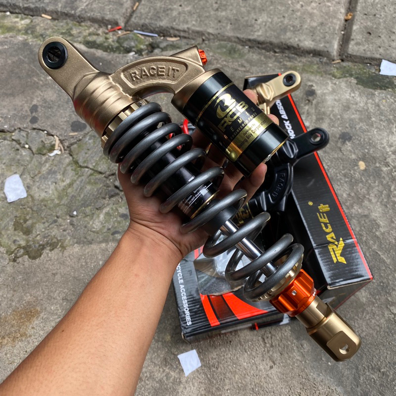 SHOCKBREAKER TABUNG ATAS ORIGINAL RACE IT MODEL COPY RCB MATIC SINGLE SHOCK VARIO SCOOPY SPACY GENIO BEAT MIO SOUL FINO X-RIDE XEON MIO M3 MIO GEAR LEXI MIO J DLL