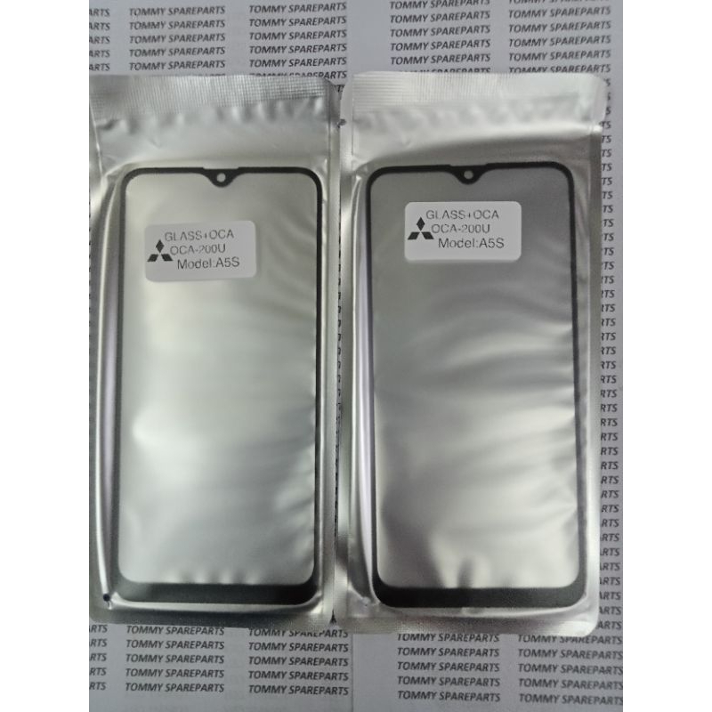 KACA GLASS LCD + LEM OCA OPPO A5S OPPO A7 OPPO A12 2020 REALME 3 ORIGINAL