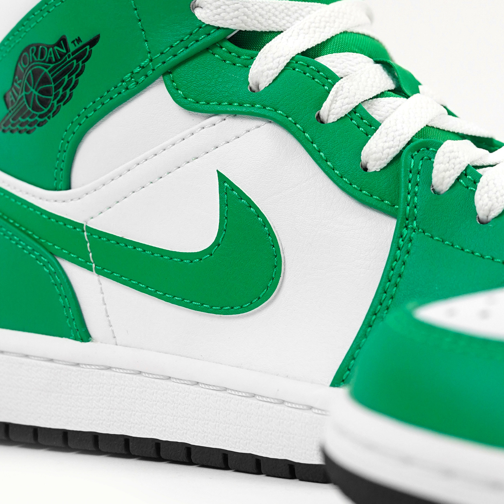 Jordan 1 Mid Lucky Green Men