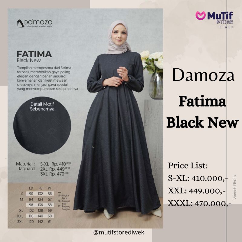 GAMIS DAMOZA FATIMA HITAM