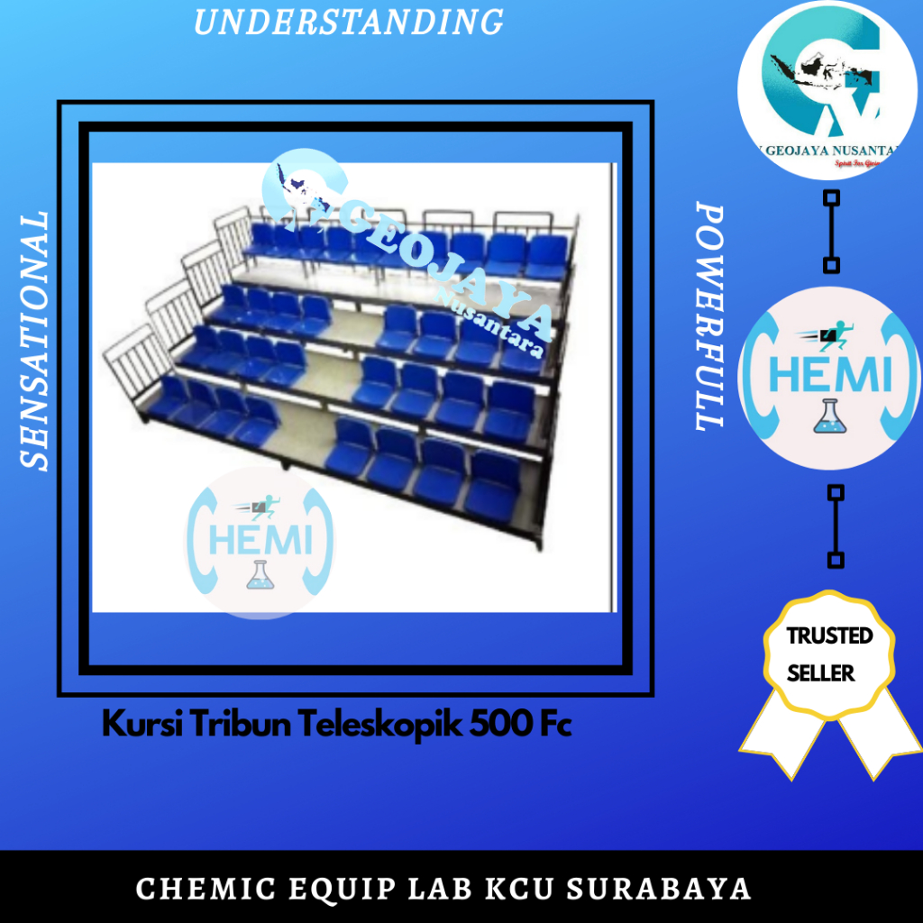 Kursi Tribun Teleskopik 500 Fc