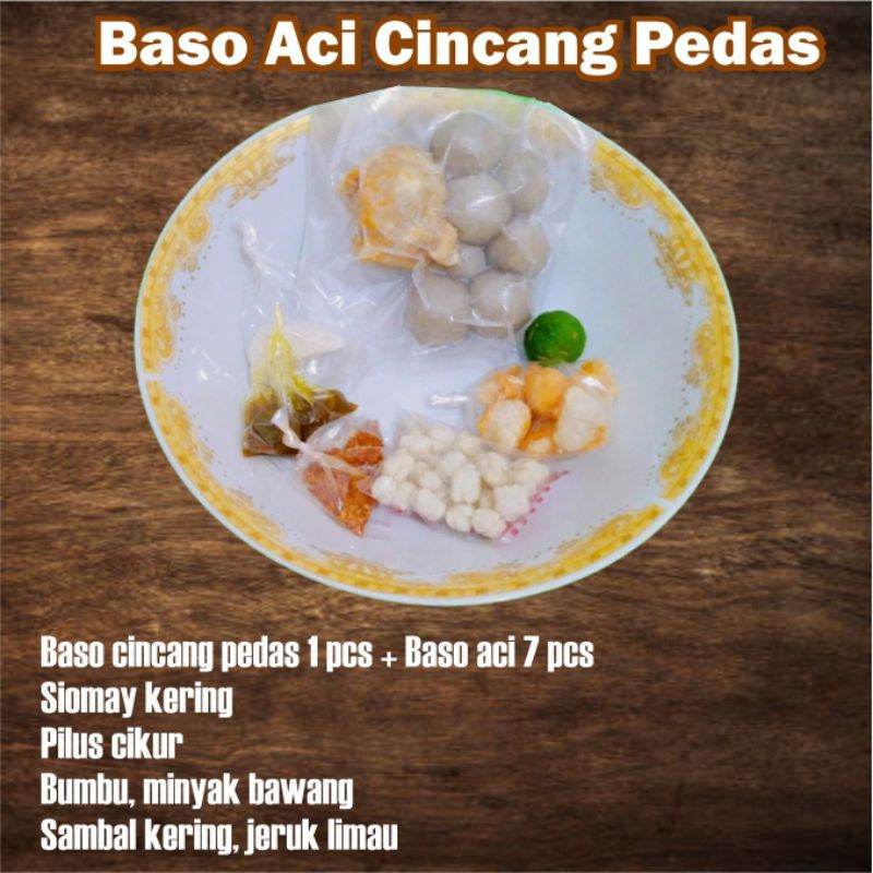 

Baso aci garut cingcang pedas