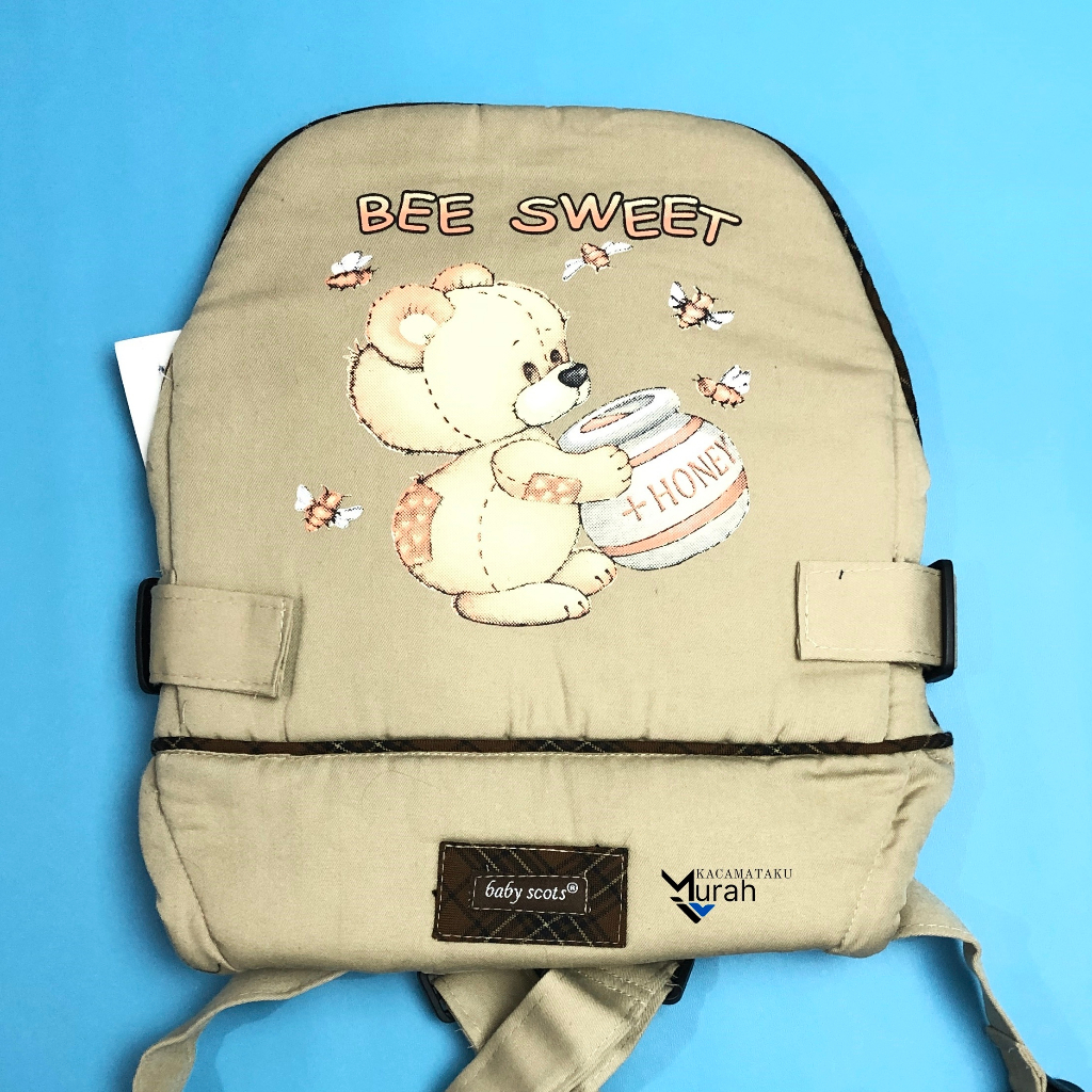 BABY SCOTS GENDONGAN BAYI COKLAT