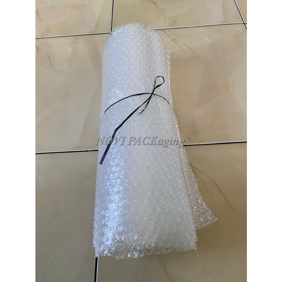 

Bubble Wrap Eceran Meteran 60cmx5m Hitam Dan Putih Murah