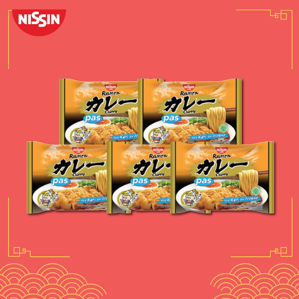 

Nissin Pas Ramen Curry - Kari 76gr - 5 pcs