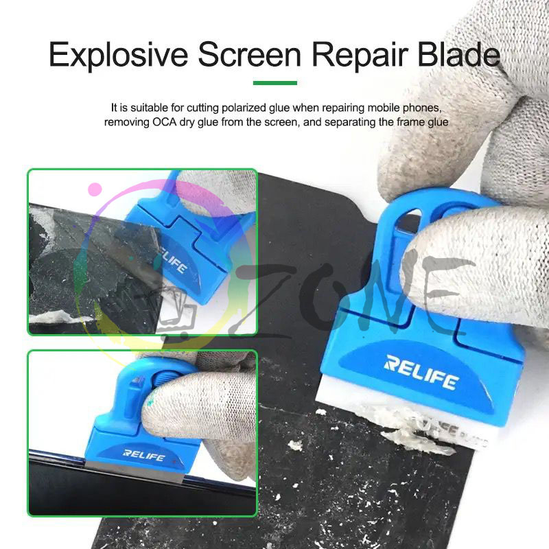 SCREEN REPAIR BLADE CERAMIC - PISAU KERAMIK PEMBERSIH LEM OCA RL-023A