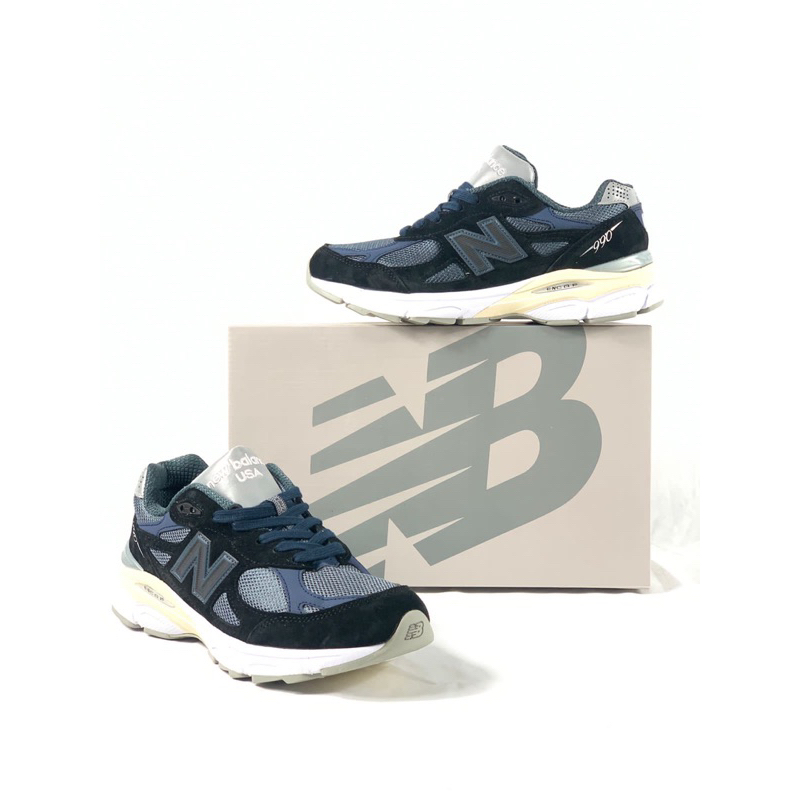 sneakers NB 990 V3 KITH GENESIS NAVY BLUE Sneakers New Balance sneakers pria