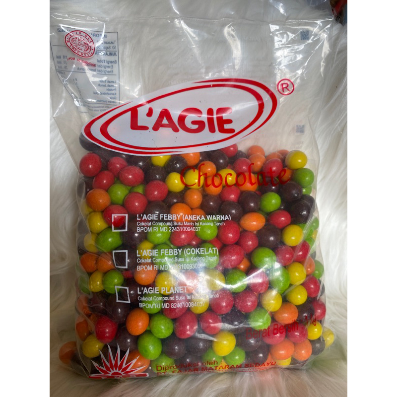 

L’AGIE /FEBBY /L’AGIE COKLAT 1000gr