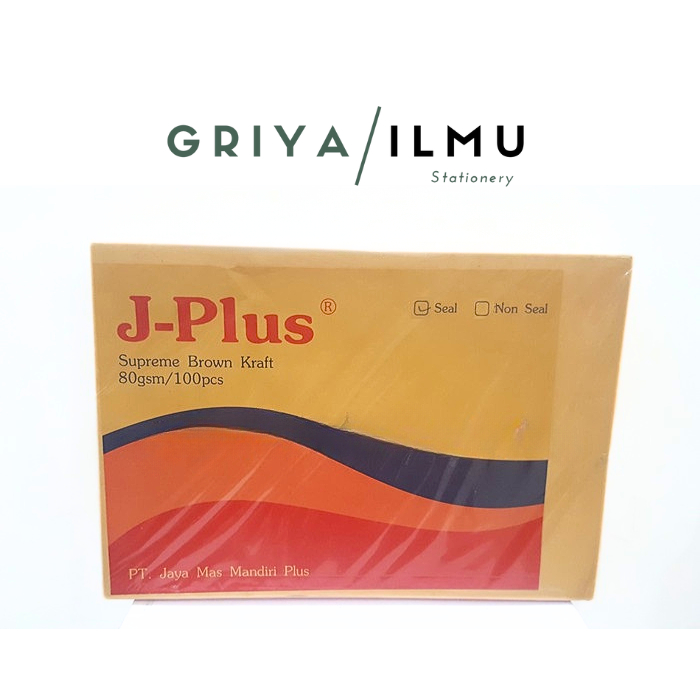 

Amplop Coklat Kraft D/Folio JPLUS Non Seal (005018)