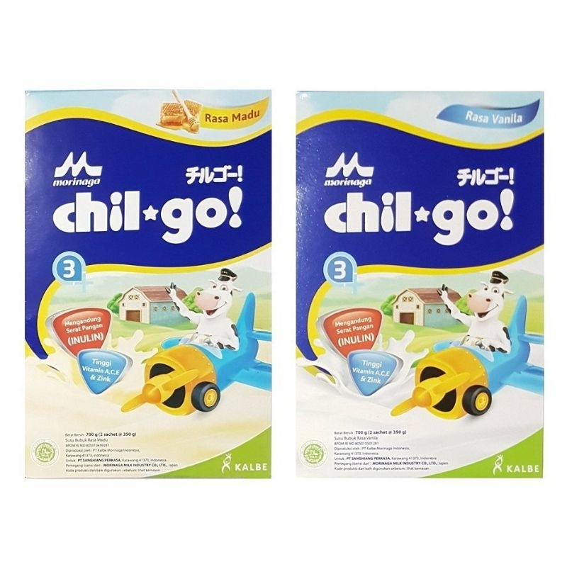 Morinaga Chil Go Powder 3+ Rasa Madu dan Vanilla 1000Gr KBB