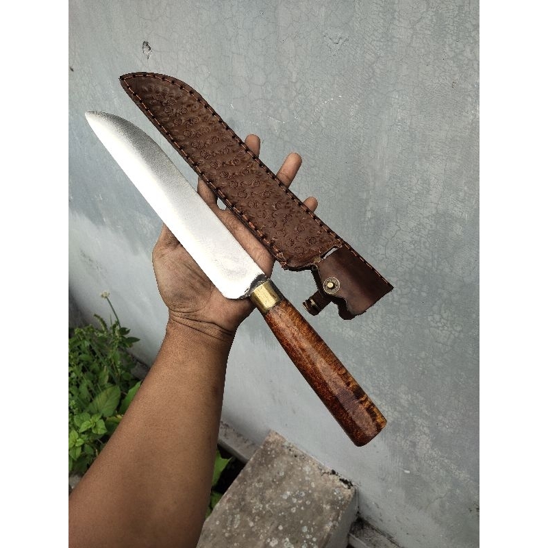 pisau chef bohler M390 cakep