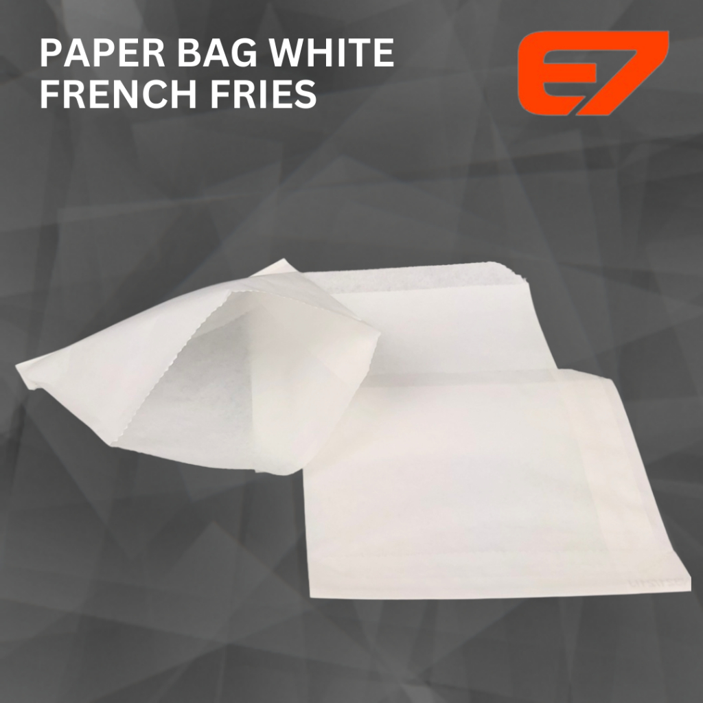 

Paper Bag French Fries Food Paper Tray Kantong Kertas (100pcs)
