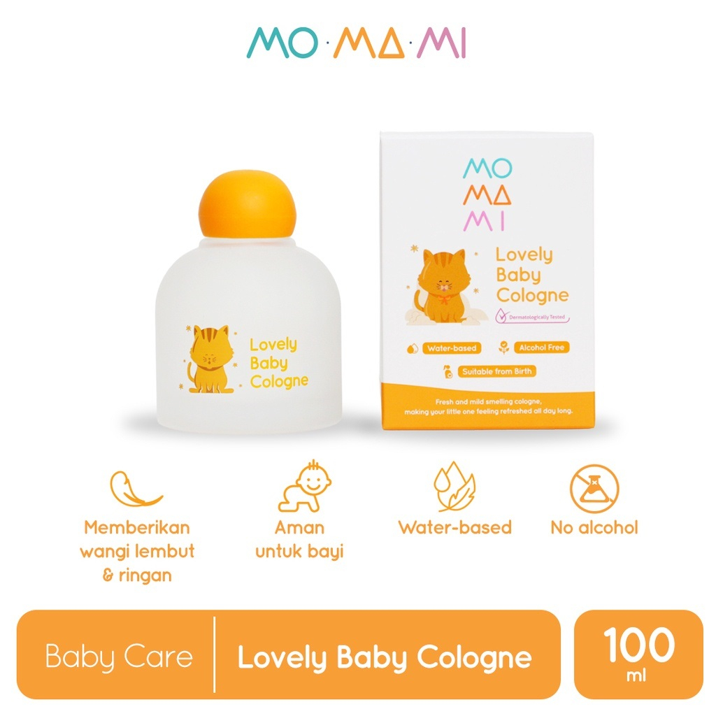 MOMAMI Lovely Baby Cologne Minyak Wangi Bayi Harum Sepanjang Hari