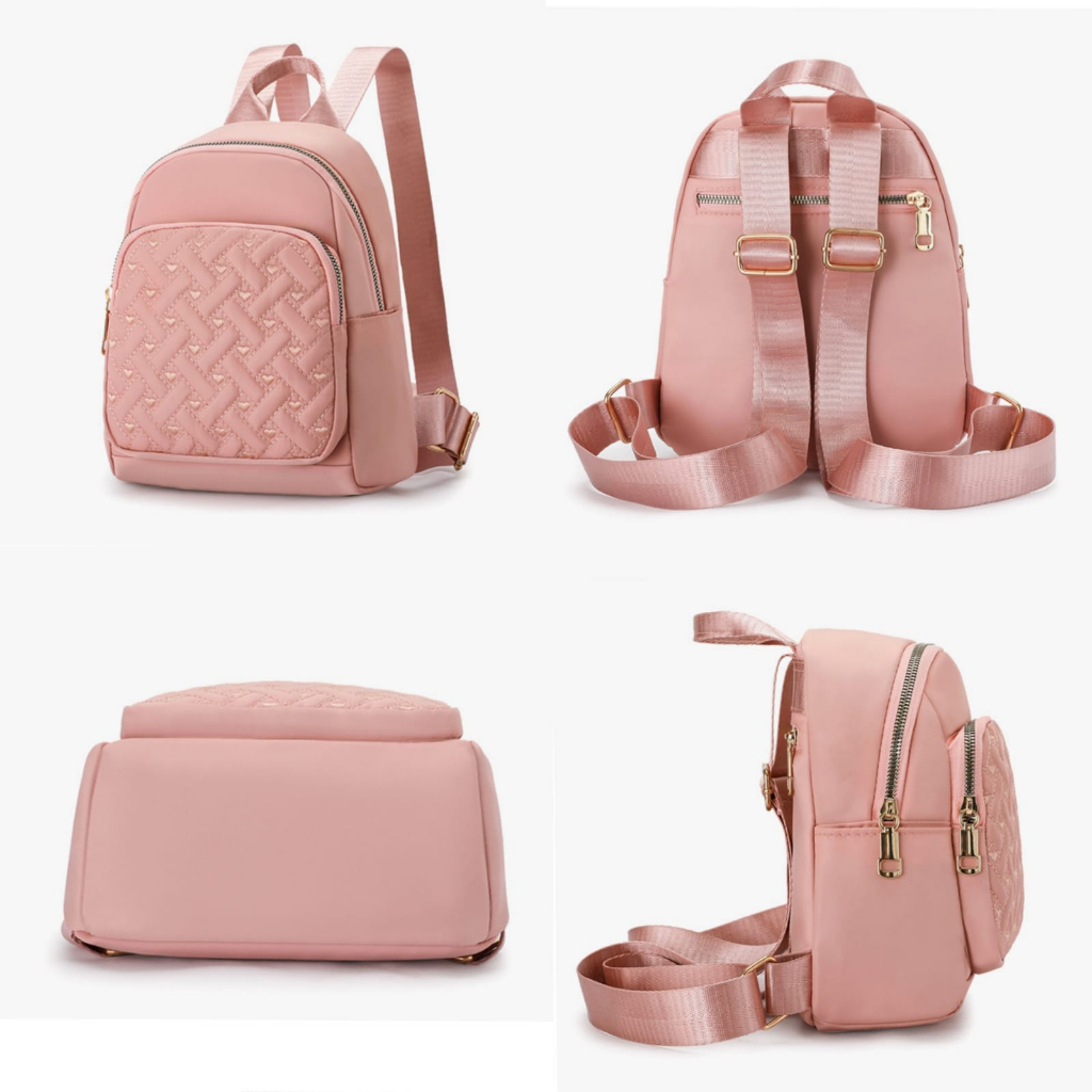 TAS RANSEL WANITA IMPORT CLINATA SEKOLAH KERJA ANTI AIR TA777P3 BACKPACK KOREA FASHION BATAM KEKINIAN PINK KULIAH BERKUALITAS TERBARU TERMURAH REMAJA DEWASA
