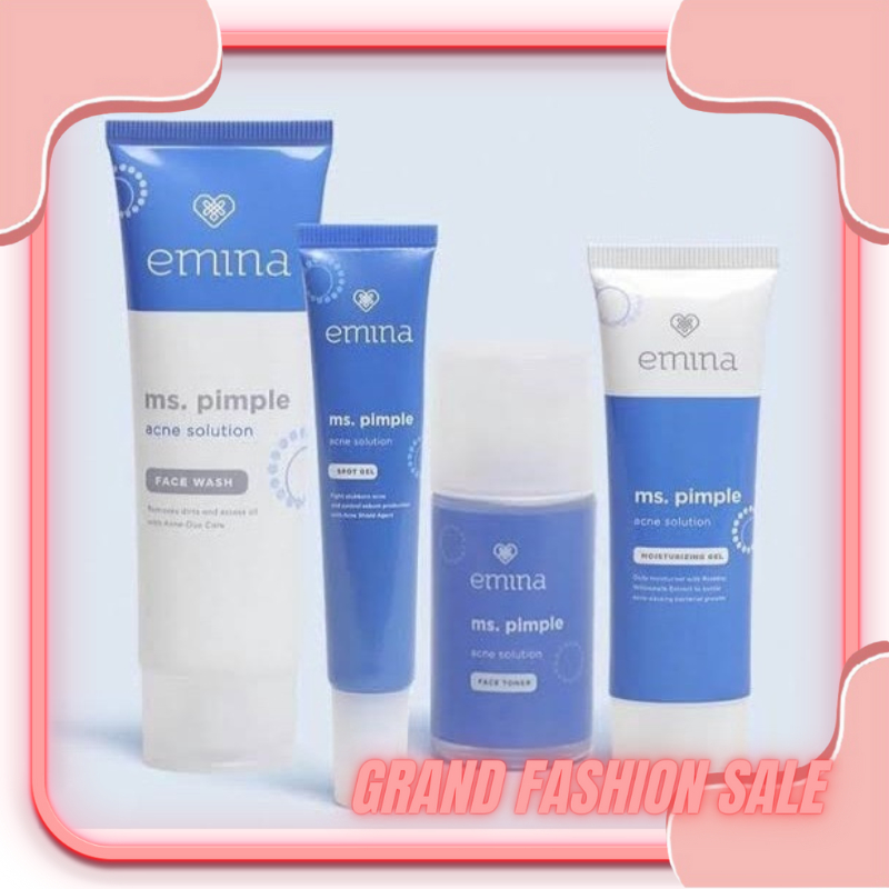 DOMMO - D8205 Emina Ms. Pimple Series | Toner | Moist | Face Wash