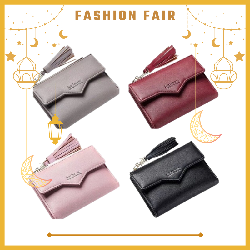 [LOKAL] Fashion Fair - DOMPET ASHANTY BISA COD Dompet Lipat Mini Lucu MORYMONY DARI JAKARTA