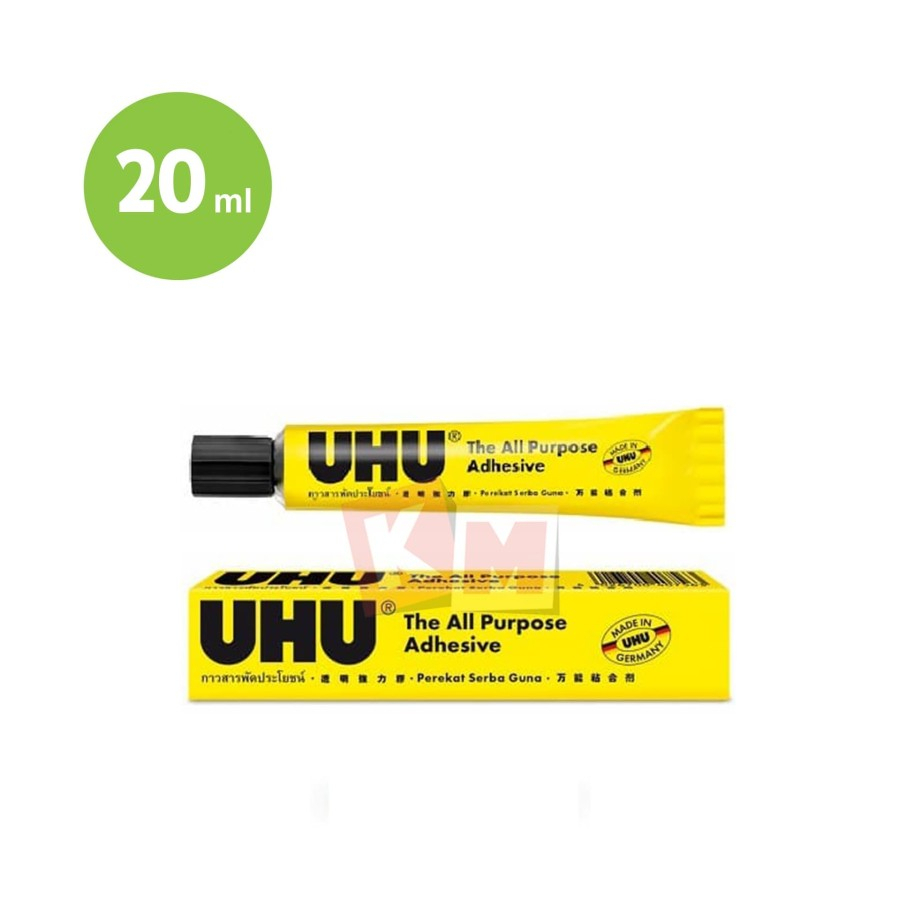 Lem Cair UHU 20ml 20 ml / Lem Serbaguna All Purpose Adhesive