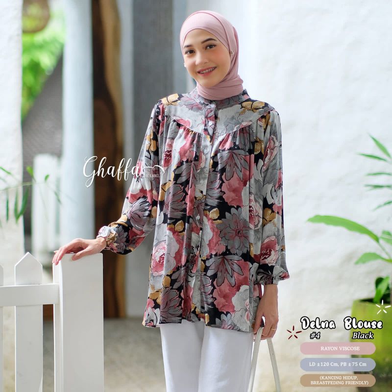 GAFFA THE LABEL,#DELNA BLOUSE PRODUK ORI BERLABEL