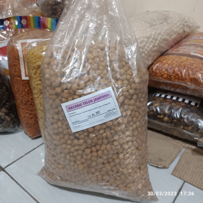 

kacang telur jampang 1000 gram