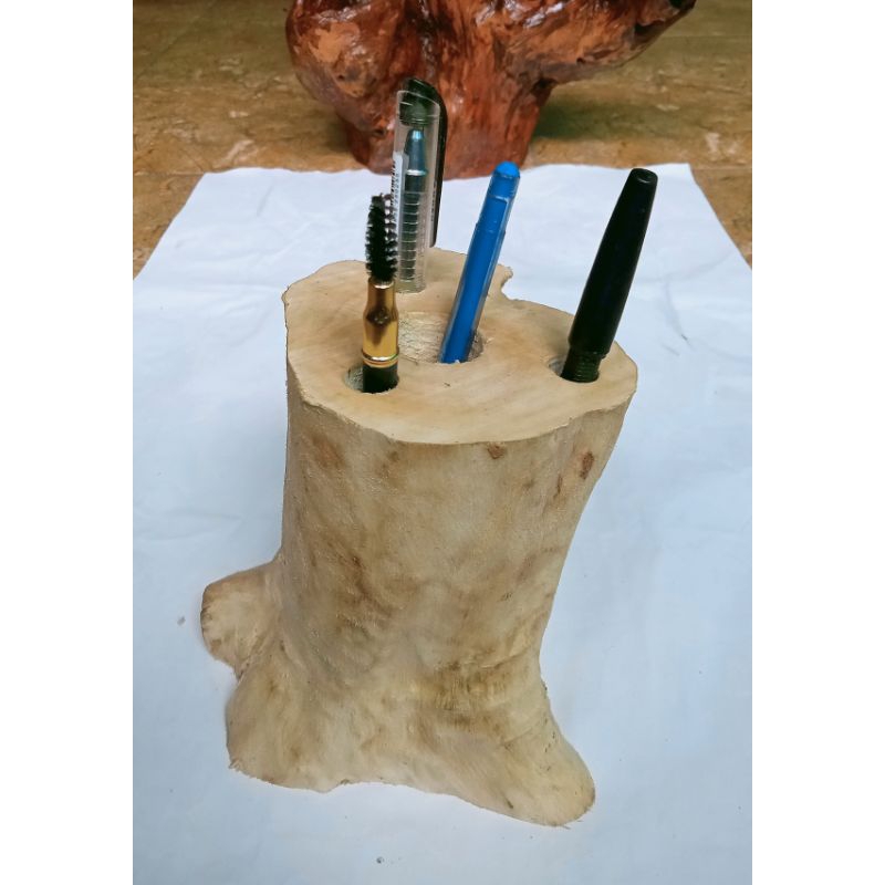 

Tempat alat tulis kayu kopi