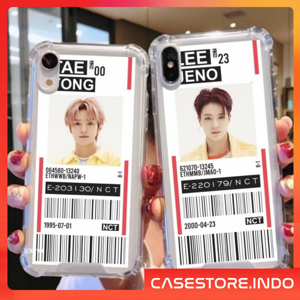 [NCT2] Custom Case NCT Barcode Oppo Vivo Samsung Realme Iphone Redmi Note 4 5 6 7 8 9 10 Plus X XR 1