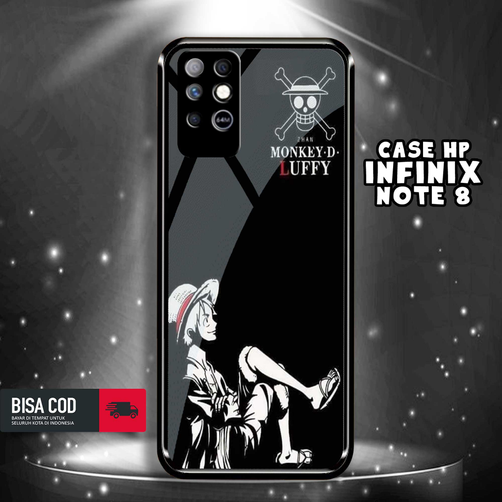 Case INFINIX NOTE 8 Motif [ANIME OP] Casing INFINIX NOTE 8 TERBARU Hardcase Glossy Kilau 2D Case Hp 