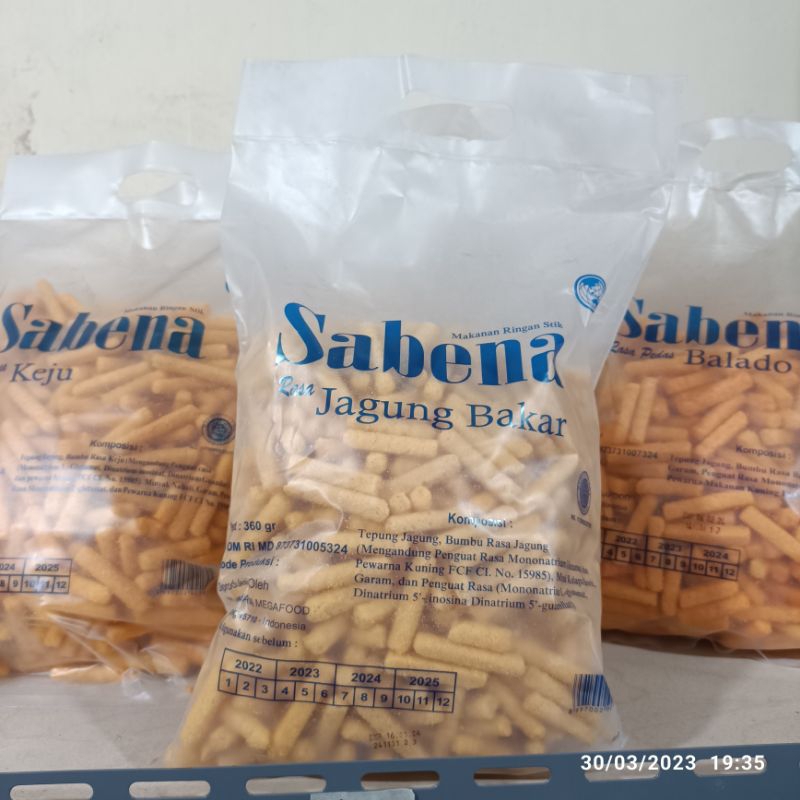 

sabena snack rasa jagung bakar rasa balado rasa keju 360 gram