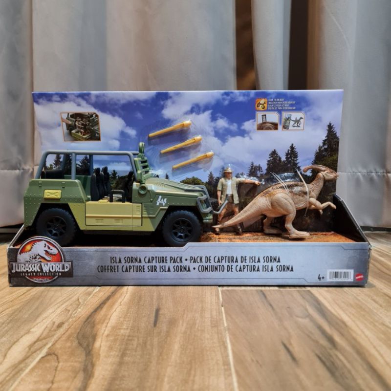 Jurassic World Legacy Isla Sorna Capture Pack Mattel
