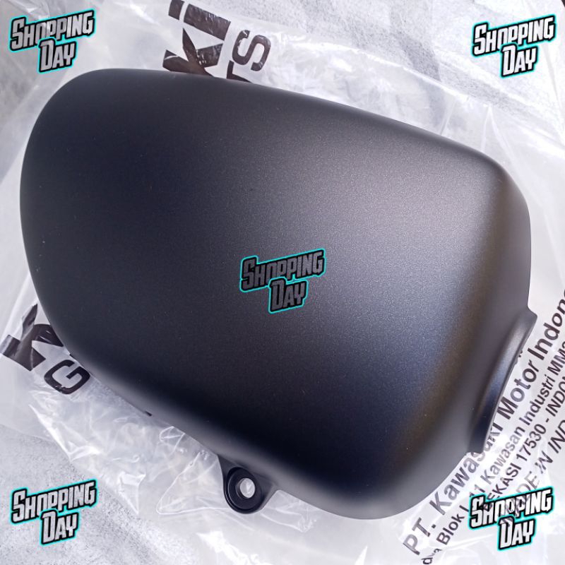 Cover aki tutup box aki kanan w175 w 175 hitam doff ORIGINAL
