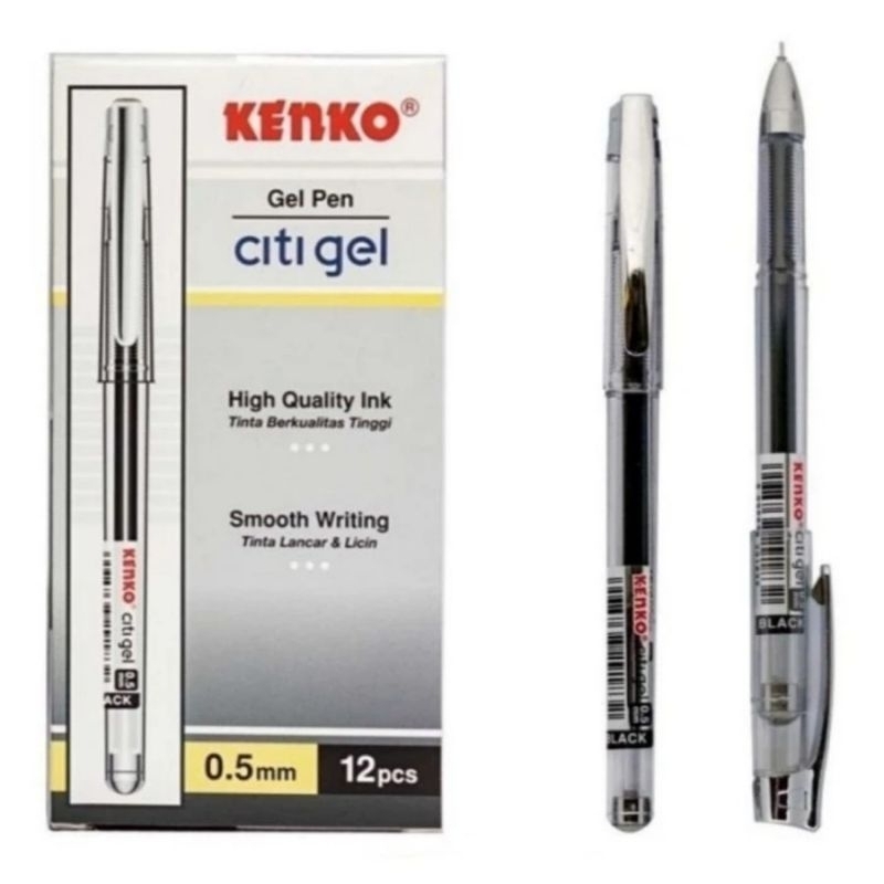 

Kenko Citi Gel Pulpen Gel Pen 1 lusin
