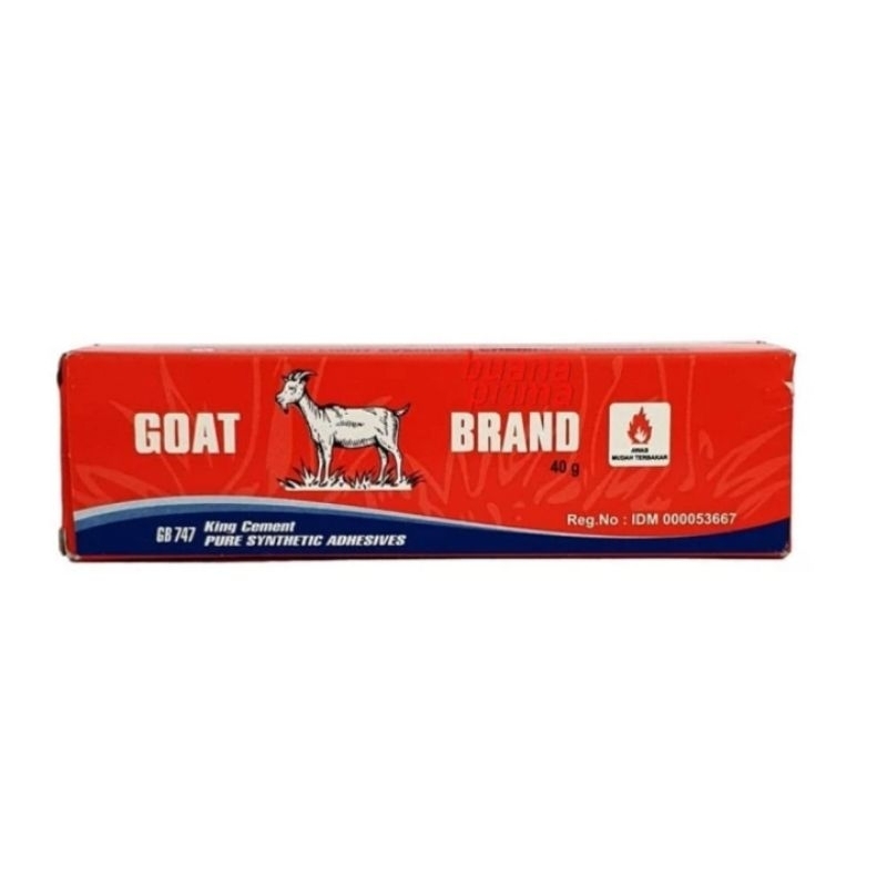 

Lem Kambing Goat Brand 40ml Kemasan Odol