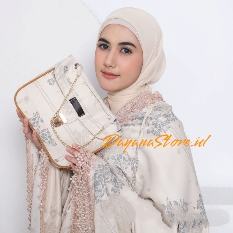 Mukena 2in1 Silk Maxmara Premium