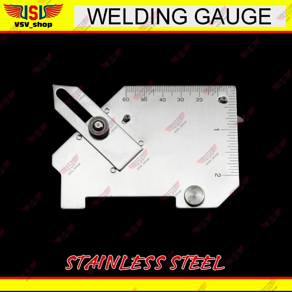 Welding Gauge MG-8 Alat ukur ketebalan las Inspection Cam Tipe Gauge