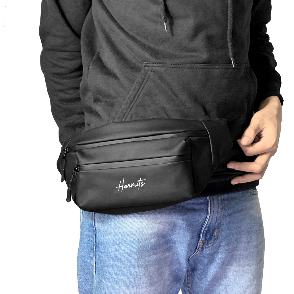 ARM x Harmits Project - NITRO Waist Bag Sling Bag Waterproof Tas Pinggang Selempang Ringan Anti Air Pria Wanita