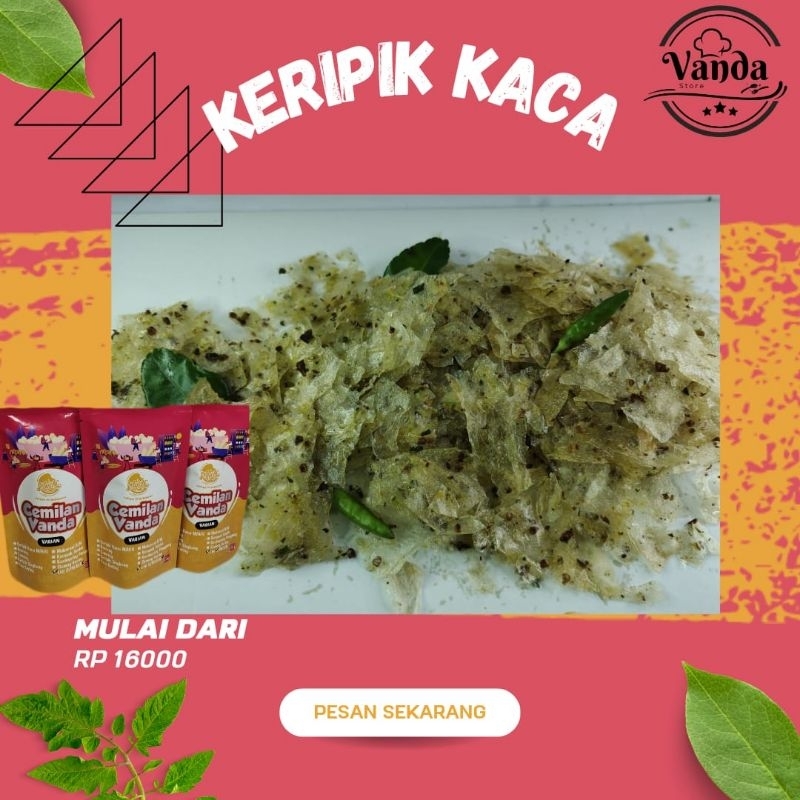 

KRIPCA (keripik kaca), sambel ijo