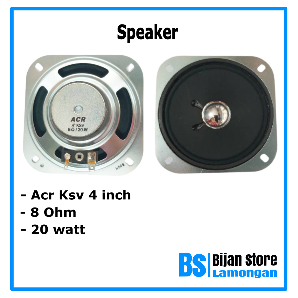 Box Line Array 4 Inch  Komplit Speaker Tweter Audax AX 65 Plus ACR KSV Spikon Mini Cocok Untuk Sound Miniatur Amplifier Mini Bijanstore Speaker Komputer
