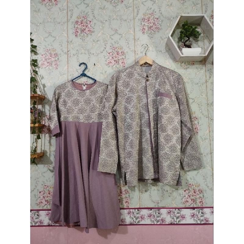 kemeja dan gamis anak couple sarimbit Preloved dress second pl muslimah syari maxy umbrella muslim p