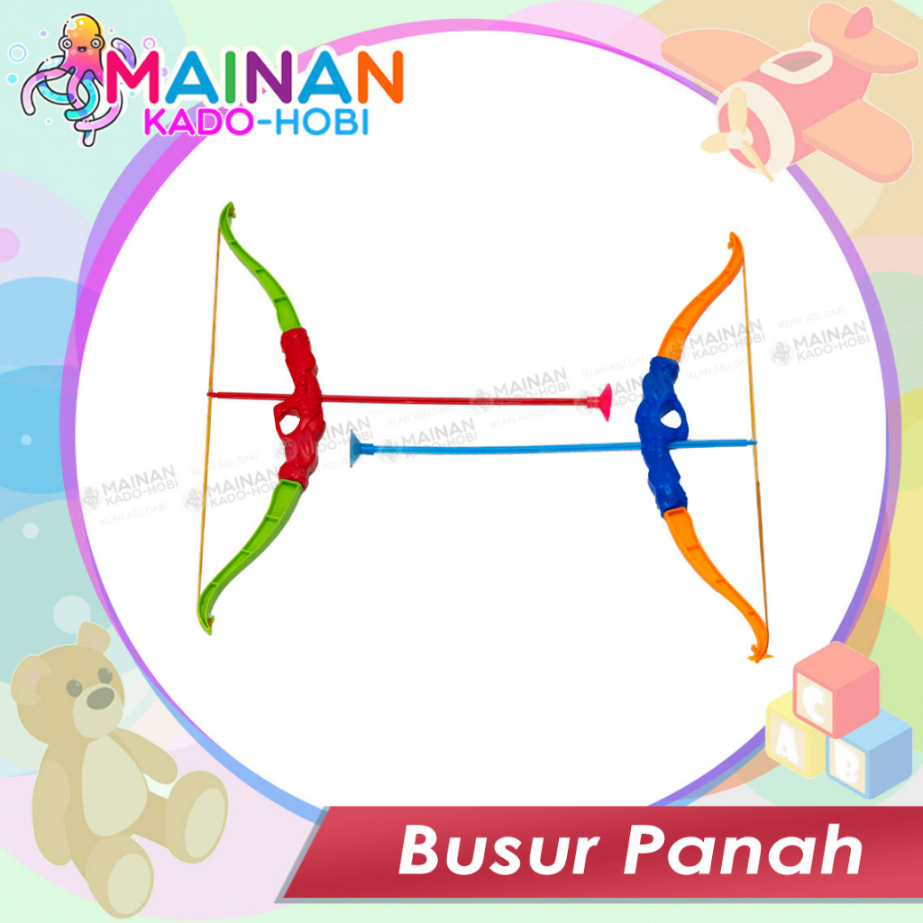 MAINAN SENSORIK ANAK JADUL TRADISIONAL BUSUR PANAH ARCHERY