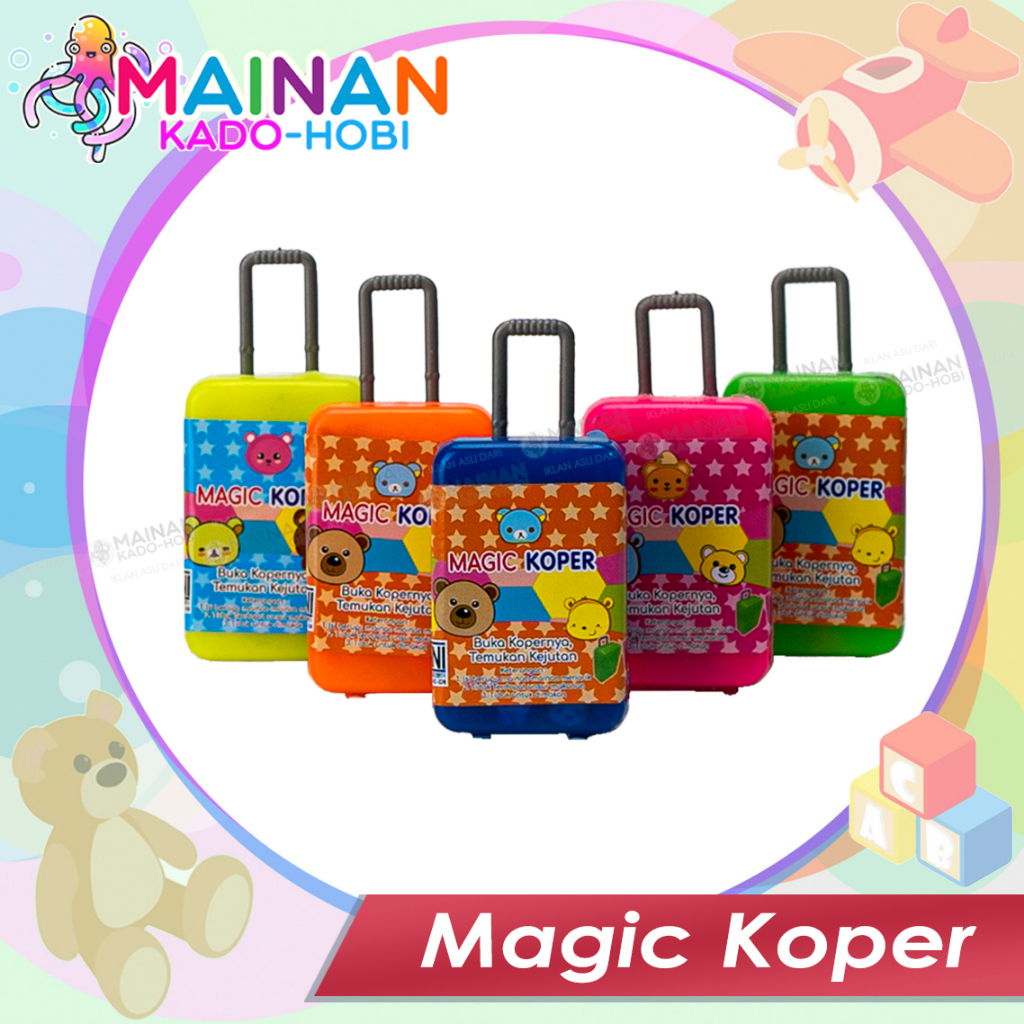 HADIAH MAINAN EDUKASI ANAK TRADISIONAL MINIATUR MAGIC KOPER