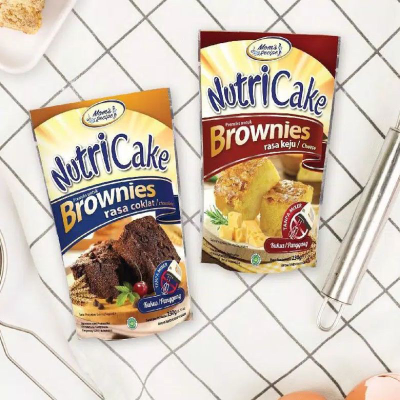 

Nutricake brownies coklat / cheese 230 gram