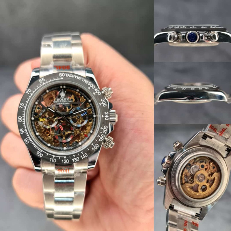 jam tangan pria rolex daytona montoya chronograph 1:1